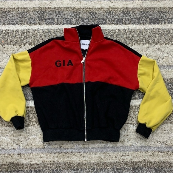 I Am Gia colorblock zip up sweatshirt - Picture 2 of 3